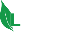 Leaf logo white