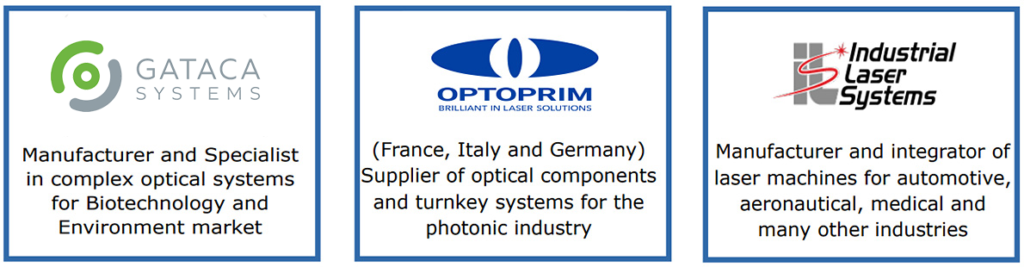 companies part of Optoprim group